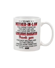 Personalized - U Didn't Give Me To Mother-In-Law Mug front
