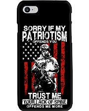 Sorry If My Patriotism Offends You Phone Case tile