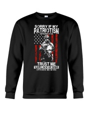 Sorry If My Patriotism Offends You Crewneck Sweatshirt tile