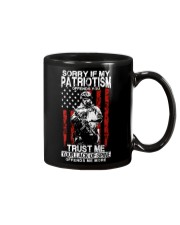 Sorry If My Patriotism Offends You Mug tile