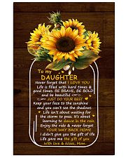 Never Forget That I Love U Mom To Daughter Vertical Poster tile