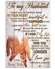 Husband You're The Most Beautiful Thing 11x17 Poster front