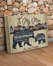 I Know It's Not Easy For A Woman Daughter To Mom 14x11 Gallery Wrapped Canvas Prints aos-canvas-pgw-14x11-lifestyle-front-18