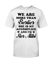 She Is My Accomplice And I'm Her Alibi Classic T-Shirt tile