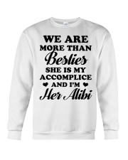 She Is My Accomplice And I'm Her Alibi Crewneck Sweatshirt tile