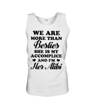 She Is My Accomplice And I'm Her Alibi Unisex Tank tile