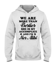 She Is My Accomplice And I'm Her Alibi Hooded Sweatshirt tile