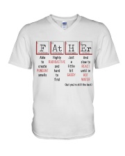 Father V-Neck T-Shirt tile