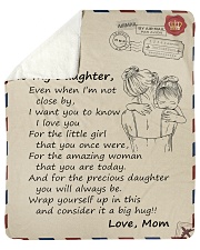 Daughter Wrap Yourself Up In This I Love You Sherpa Fleece Blanket - 50" x 60" thumbnail