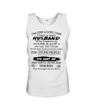 I Have A Crazy Husband Unisex Tank thumbnail