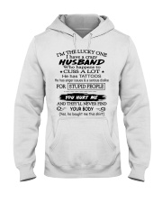 I Have A Crazy Husband Hooded Sweatshirt thumbnail