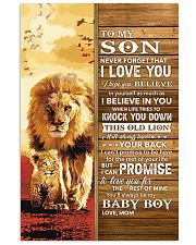 Lion- Never Forget That I Love You Mom-To-Son 11x17 Poster front