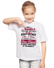 Only Aunties Can Love You Like A Mother Youth T-Shirt lifestyle-youth-tshirt-front-2