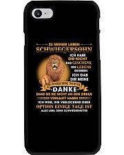 Zu Meinem Lieben Schwiegersohn Von Schwiegermutter Phone Case thumbnail