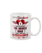 God Blessed The Broken Road - Wife To-Husband Mug front
