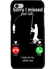 Sorry I missed Your Call Phone Case tile