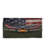 To Dad Eagle US Army Veteran Cloth face mask front