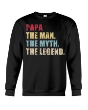 Papa The Man The Myth The Legend Crewneck Sweatshirt tile