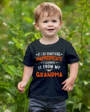 I Learn From My Grandma Youth T-Shirt lifestyle-youth-tshirt-front-3