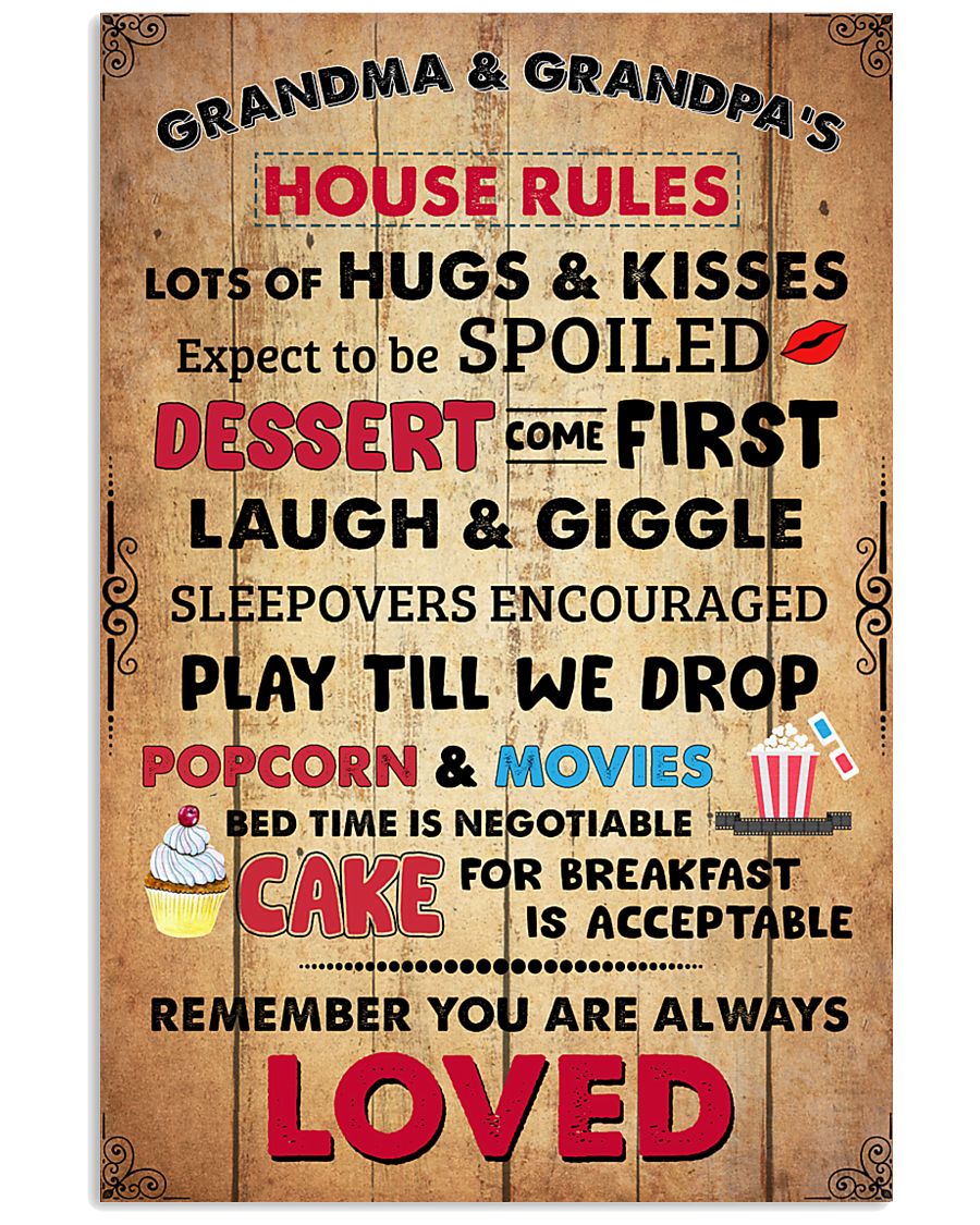 Grandma And Grandpa's 11x17 Poster