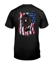 Ariege Pointer Flag Newfoundland Classic T-Shirt back