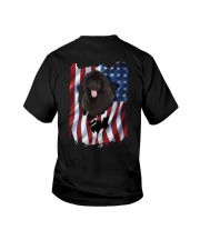 Ariege Pointer Flag Newfoundland Youth T-Shirt thumbnail