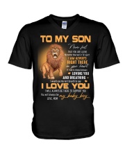 Son Lion I'll Always Be There To Support You V-Neck T-Shirt thumbnail