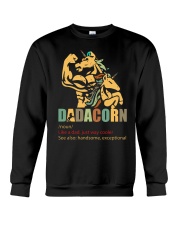 Dadacorn Like A Dad Just Way Cooler Crewneck Sweatshirt tile