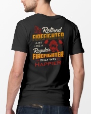 Retired Firefighter Classic T-Shirt lifestyle-mens-crewneck-back-5