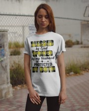 Blessed By God Spoiled By My Husband Classic T-Shirt apparel-classic-tshirt-lifestyle-18