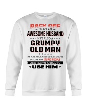 Back Off I Have An Awesome Husband Crewneck Sweatshirt thumbnail