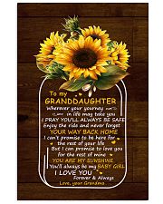 You Are My Sunshine Grandma To Granddaughter Vertical Poster tile