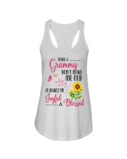 BEING A grammy Ladies Flowy Tank thumbnail