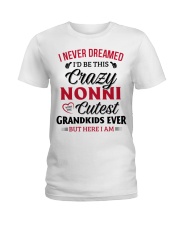 here I am NONNI Ladies T-Shirt front
