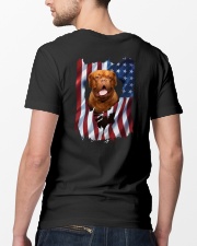 Ariege Pointer Flag Dogue de Bordeaux Classic T-Shirt lifestyle-mens-crewneck-back-5