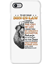 I Didn't Give U The Gift-Mother-In-Law Son-In-Law Phone Case tile