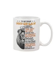 I Didn't Give U The Gift-Mother-In-Law Son-In-Law Mug front