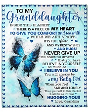 Inside This Blanket Is Piece Of My Heart-GM To GD Fleece Blanket - 50" x 60" front