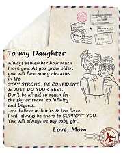 Daughter Stay Strong Be Confiden Just Do Your Best Sherpa Fleece Blanket tile