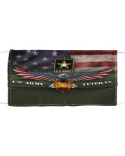 To Dad Eagle US Army Veteran Cloth face mask front