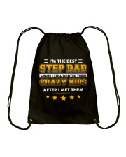 I'm The Best Step Dad Drawstring Bag thumbnail