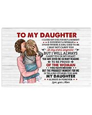 I Closed My Eyes For But A Moment Mom To Daughter Horizontal Poster tile