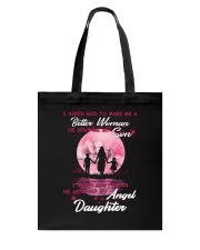 I asked God to make me a better woman Tote Bag thumbnail