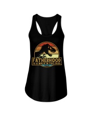 Fatherhood is a walk in the park Ladies Flowy Tank tile