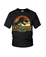 Fatherhood is a walk in the park Youth T-Shirt tile