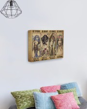 Be Strong Be Brave Be Humble Be Badass Hippie 14x11 Gallery Wrapped Canvas Prints aos-canvas-pgw-14x11-lifestyle-front-02