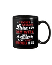 I Don't Always Listen To My Wife Mug thumbnail