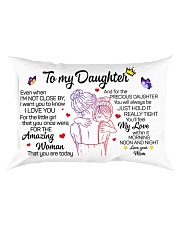 Daughter Hold It Tight U'llFeel My Love Within In Rectangular Pillowcase front