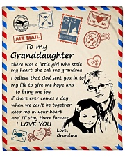There Was A Little Girl Stole To Granddaughter Fleece Blanket - 50" x 60" front