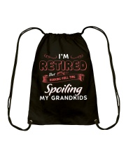 Working Full Time Spoiling My Grandkids Drawstring Bag thumbnail
